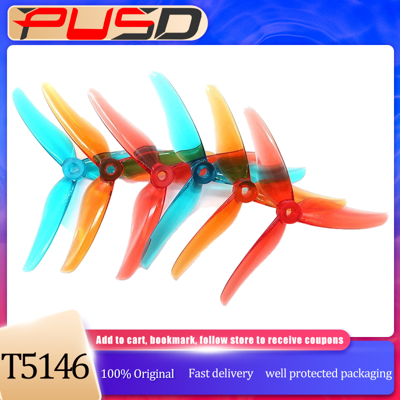 Drone Racing Propeller - 2 คู่ที-มอเตอร์ T5146 5146 ใบพัด 3