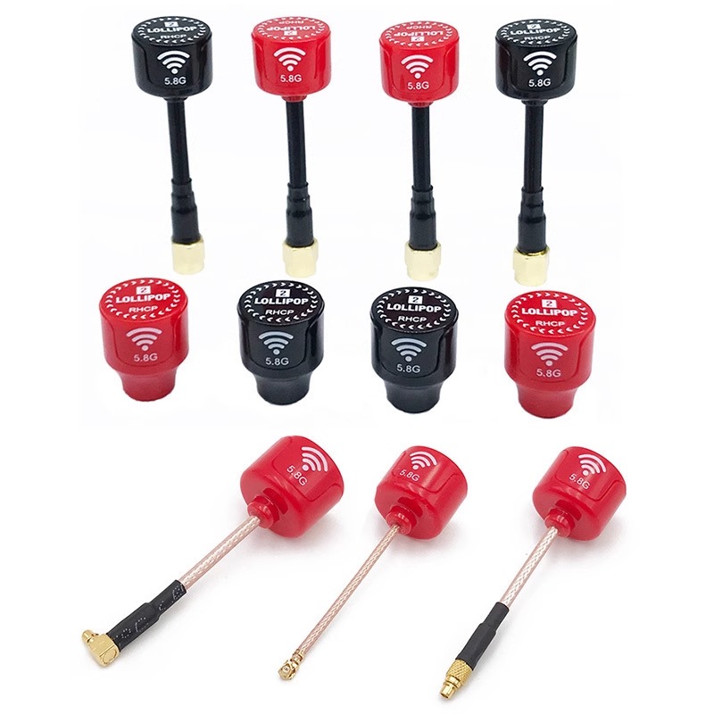 Drone Racing Antenna - 5.8GHz เสาอากาศ FPV RHCP 60 มม.Lollipop3