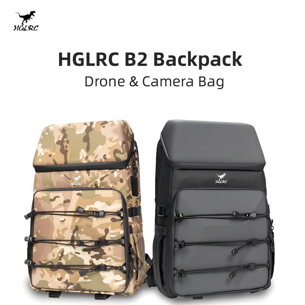 Drone Racing Gate - กระเป๋าเป้สะพายหลังสำหรับโดรนและกล้อง HGLRC B2 - 47X29X23 ซม.