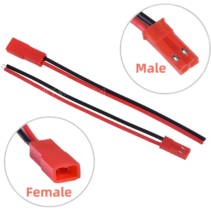 Drone Racing Battery - ชุดขั้วต่อ JST 2P จำนวน 20 ชิ้น