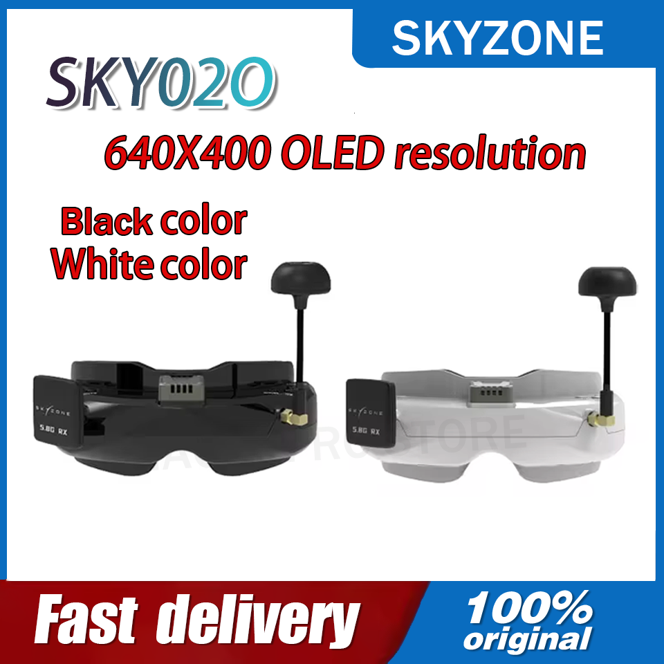 แว่นตา FPV SKYZONE SKY02O OLED - Drone Racing Goggles บทวิจารณ์และราคา