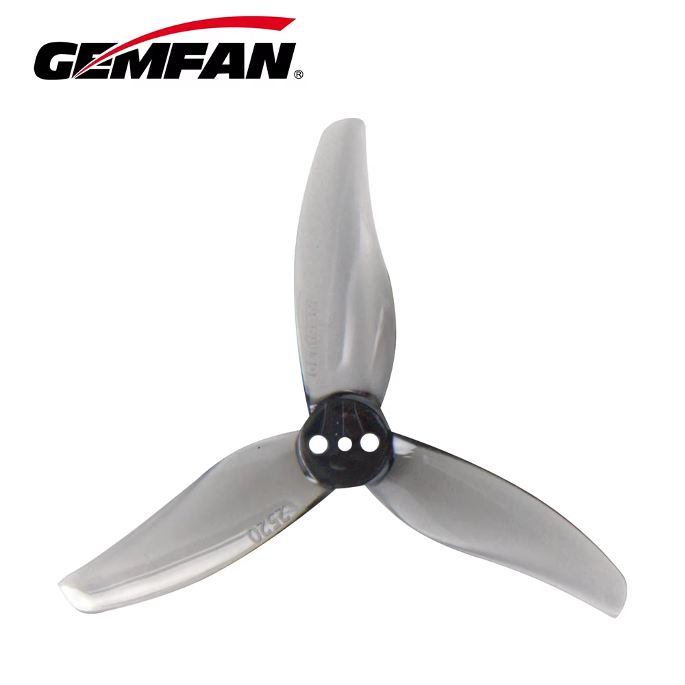 4 คู่เจมแฟน ฮิวริเคน 2520 2.5X - Drone Racing Propeller บทวิจารณ์และราคา