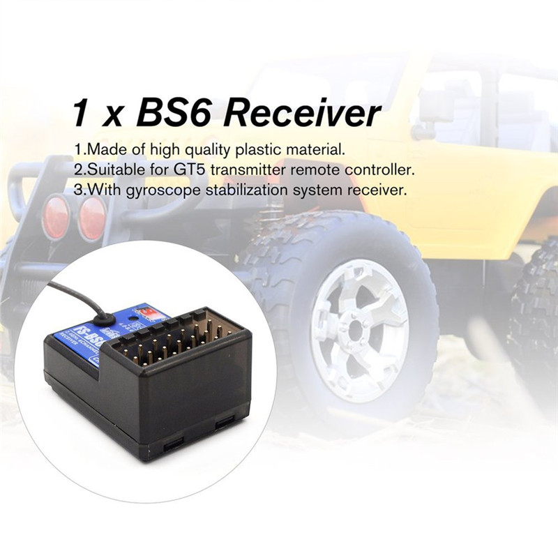 Flysky FS-BS6 ตัวรับสัญญาณ 2.4 - Drone Racing Receiver บทวิจารณ์และราคา