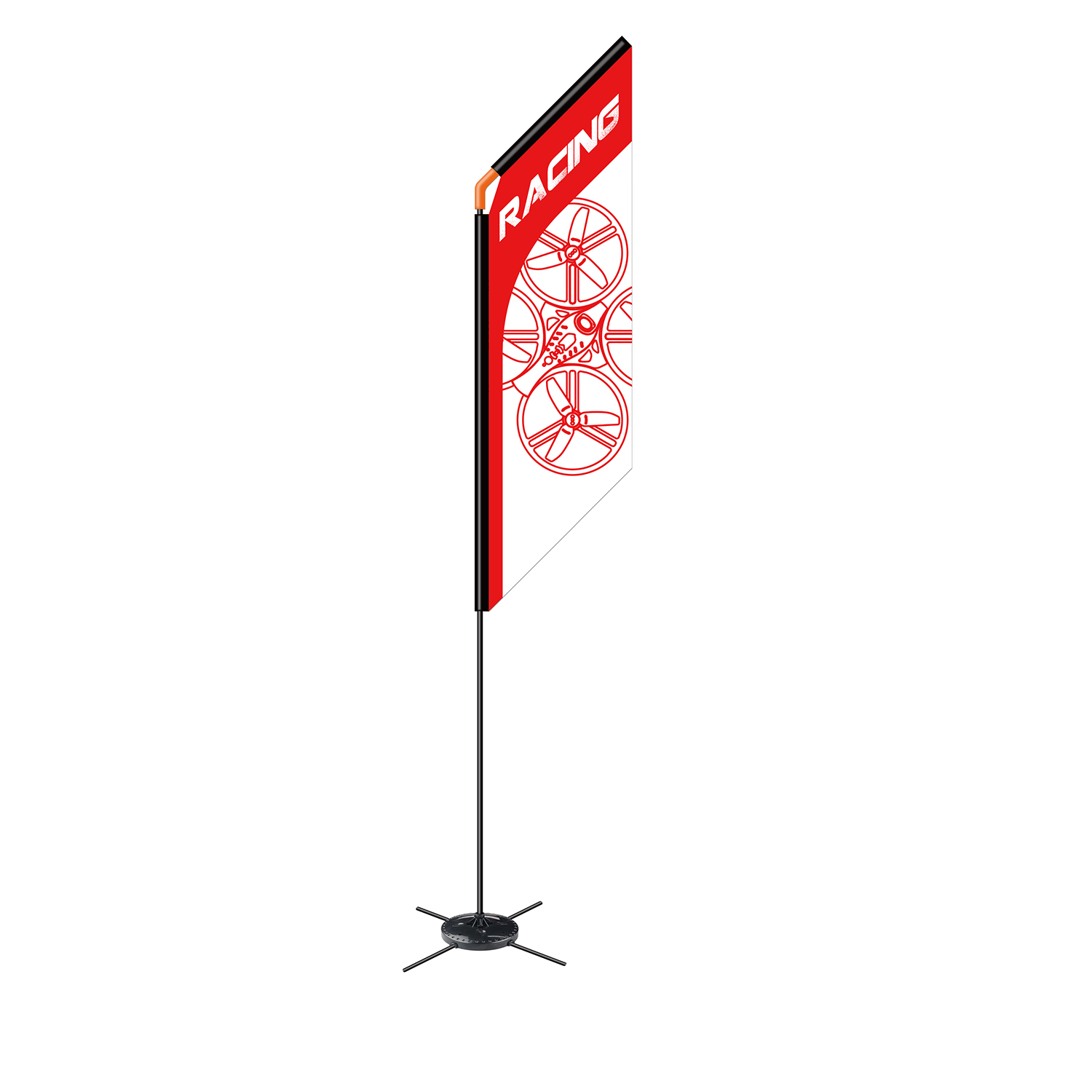 โดรน FPV Racer Flag Drone Quad - Drone Racing Flag บทวิจารณ์และราคา