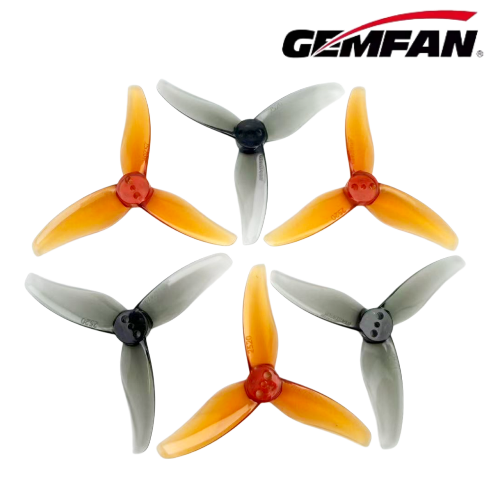 4 คู่เจมแฟน ฮิวริเคน 2520 2.5X - Drone Racing Propeller บทวิจารณ์และราคา