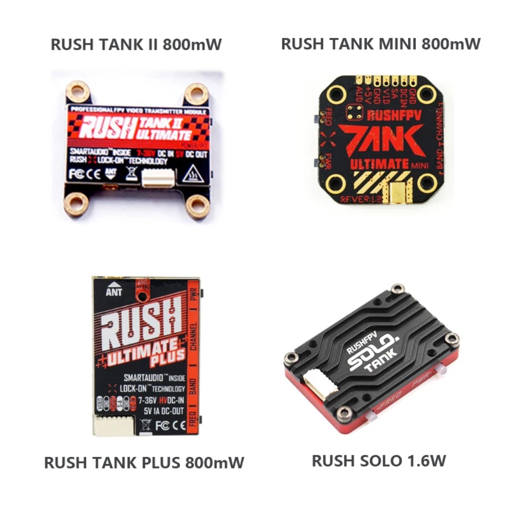 RUSH TANK Ultimate II/Mini/ PL - Drone Racing Transmitter บทวิจารณ์และราคา