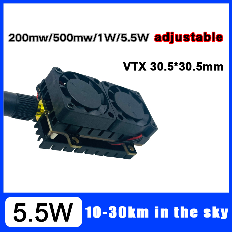 ยาว 5.8GHz 5.5W เครื่องส่งสัญญ - Drone Racing Transmitter บทวิจารณ์และราคา