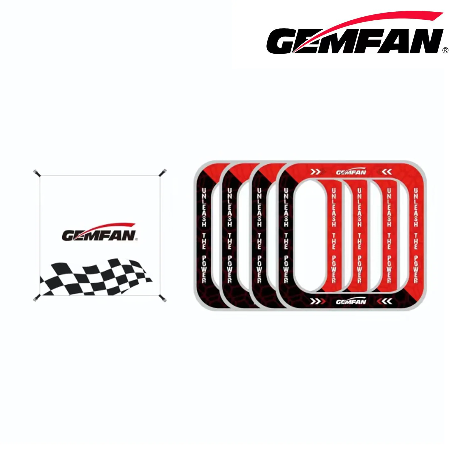 Gemfan ประตูแข่ง4in1แผ่นกั้นแบ - Drone Racing Flag บทวิจารณ์และราคา