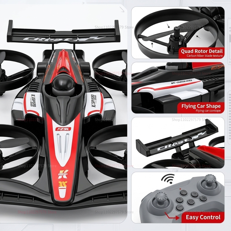 รถบินบังคับวิทยุขนาดเล็กแปลงร่ - Drone Racing Charger บทวิจารณ์และราคา